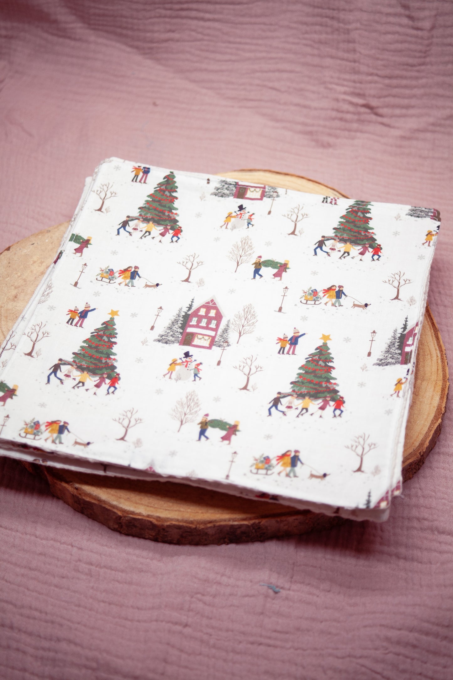 Lot de 8 serviettes