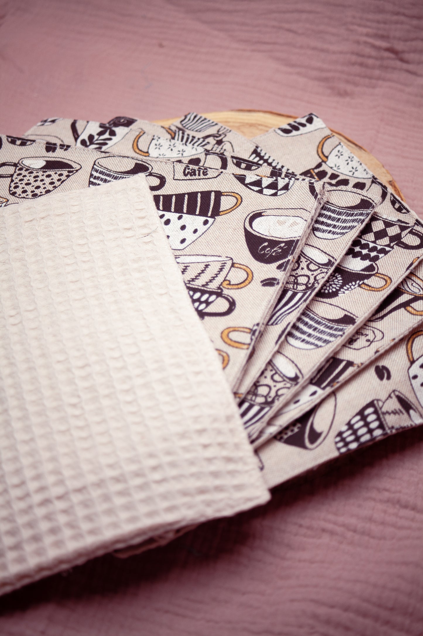 Lot de 8 serviettes